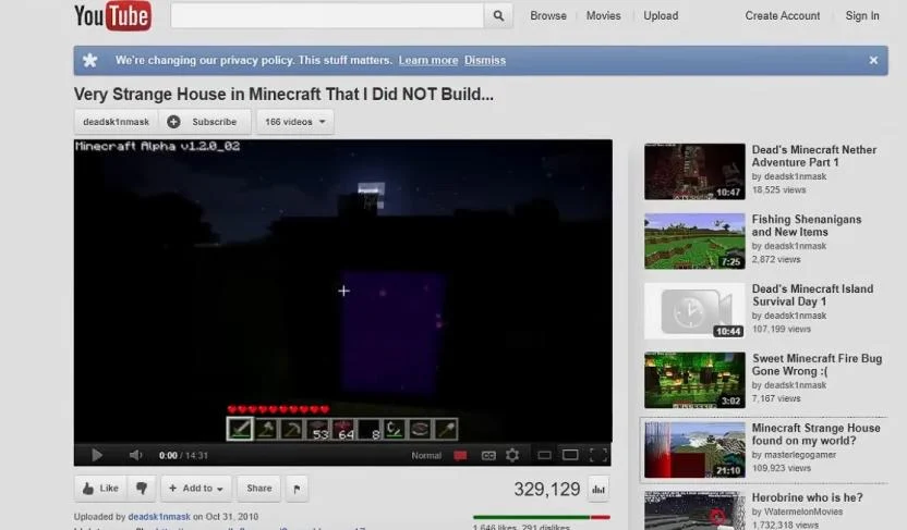 maior mistério do Minecraft